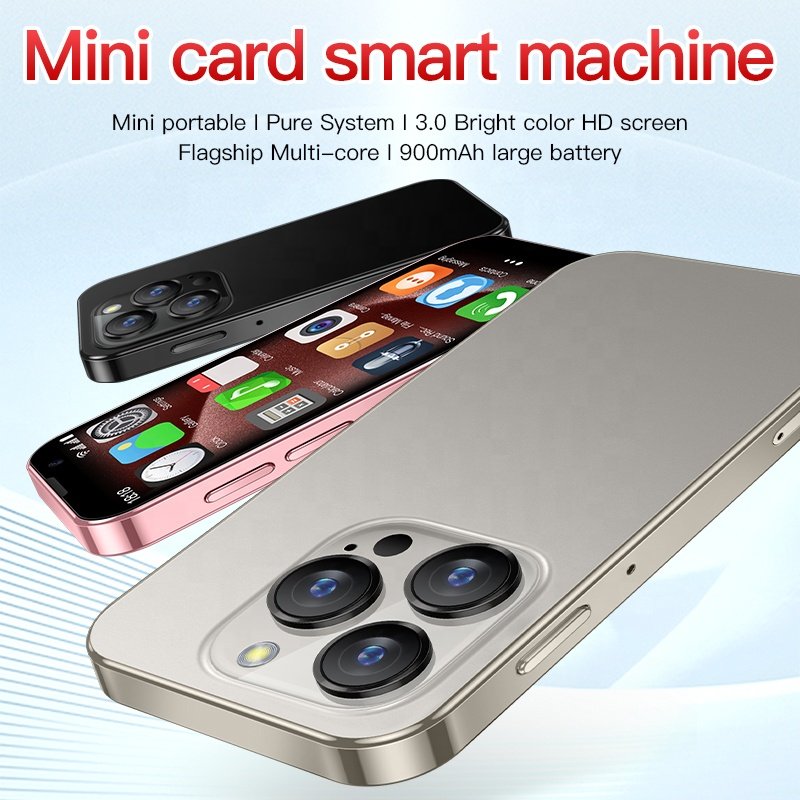 Mini 3G Smartphone Big Battery Cheap Smart Phone SOYES XS18Pro 3" Touch Screen Small Mobile Phone